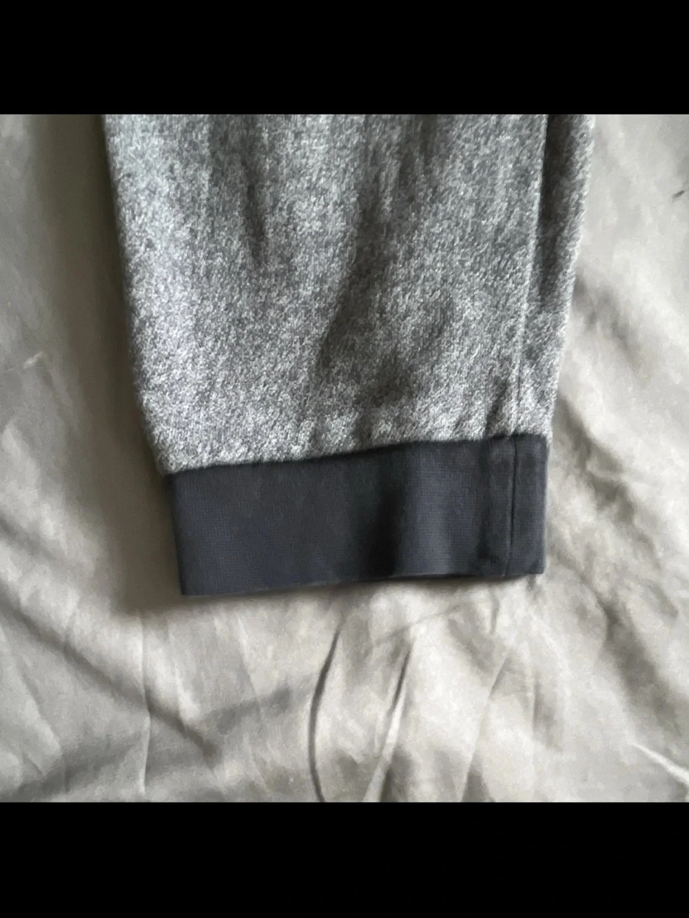 Nike Men's Jogger Sweatpants Gray Black M